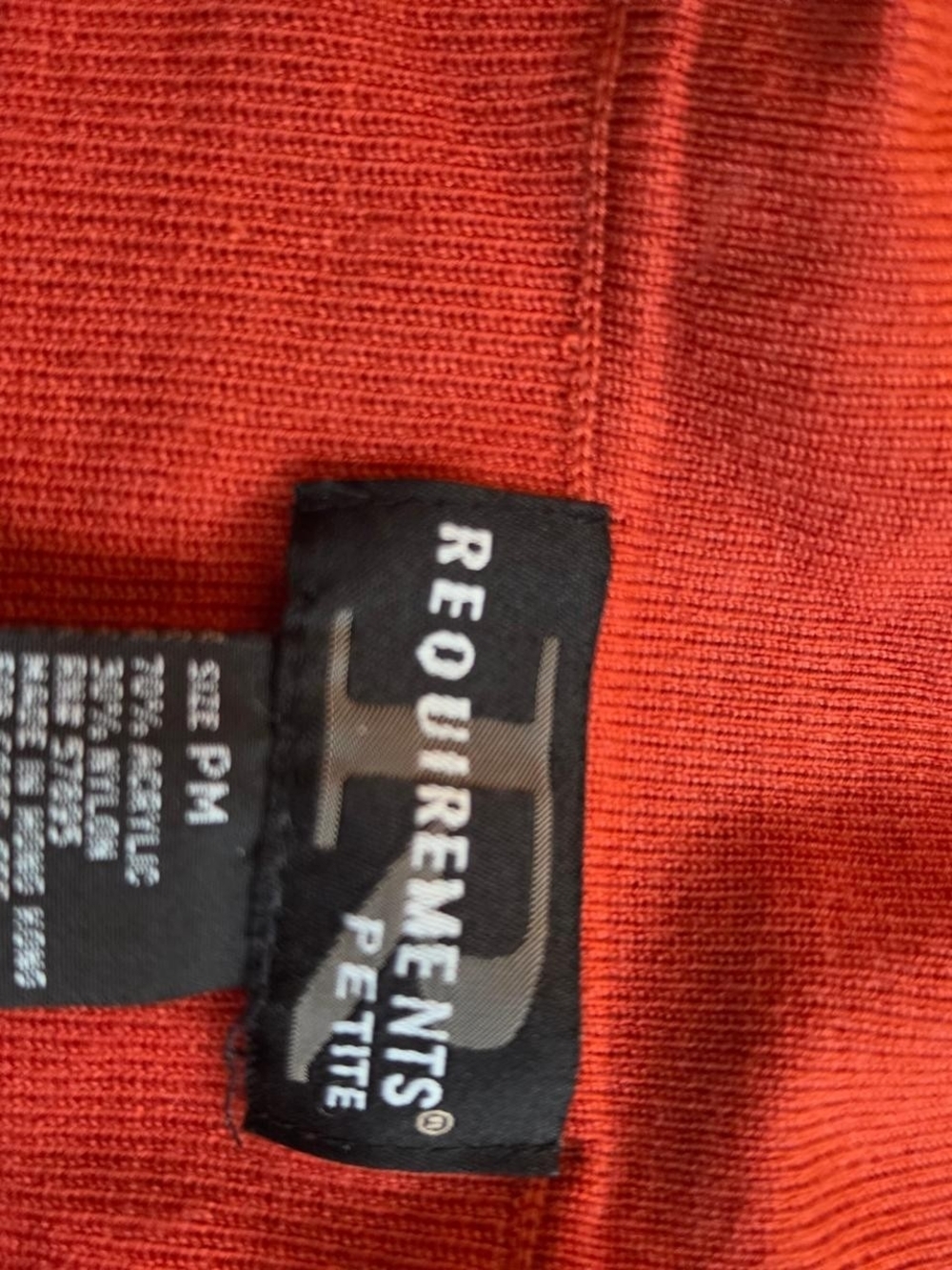 Y2K 2000s Orange Top With Bow Detail Size M - Picture 5 of 7